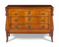 An Empire Style Walnut Commode