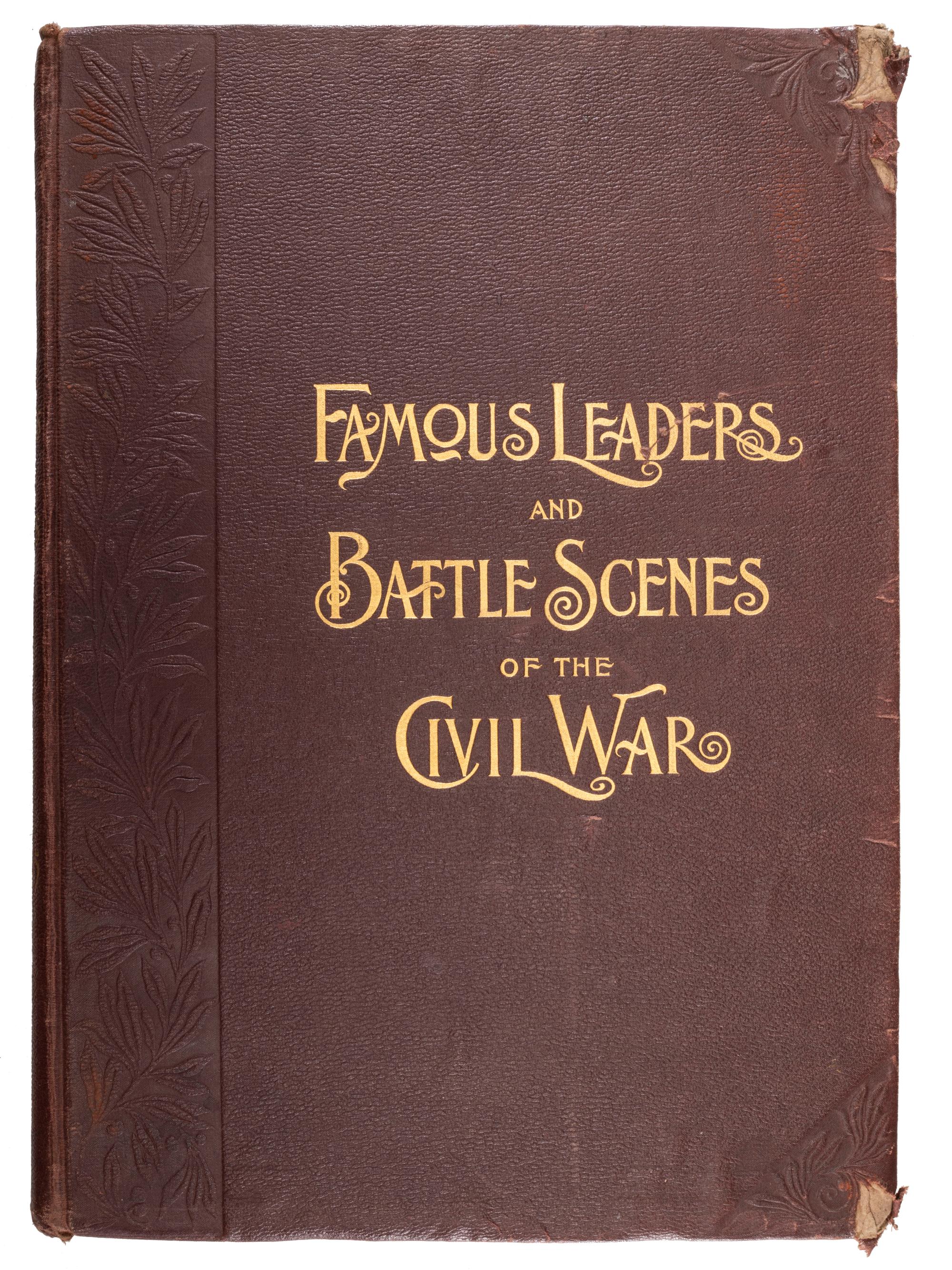 [CIVIL WAR - FRANK LESLIE]. SQUIER, E.G., editor. Frank Leslie's Pictorial History of the War . New York: Frank Leslie, 1862.