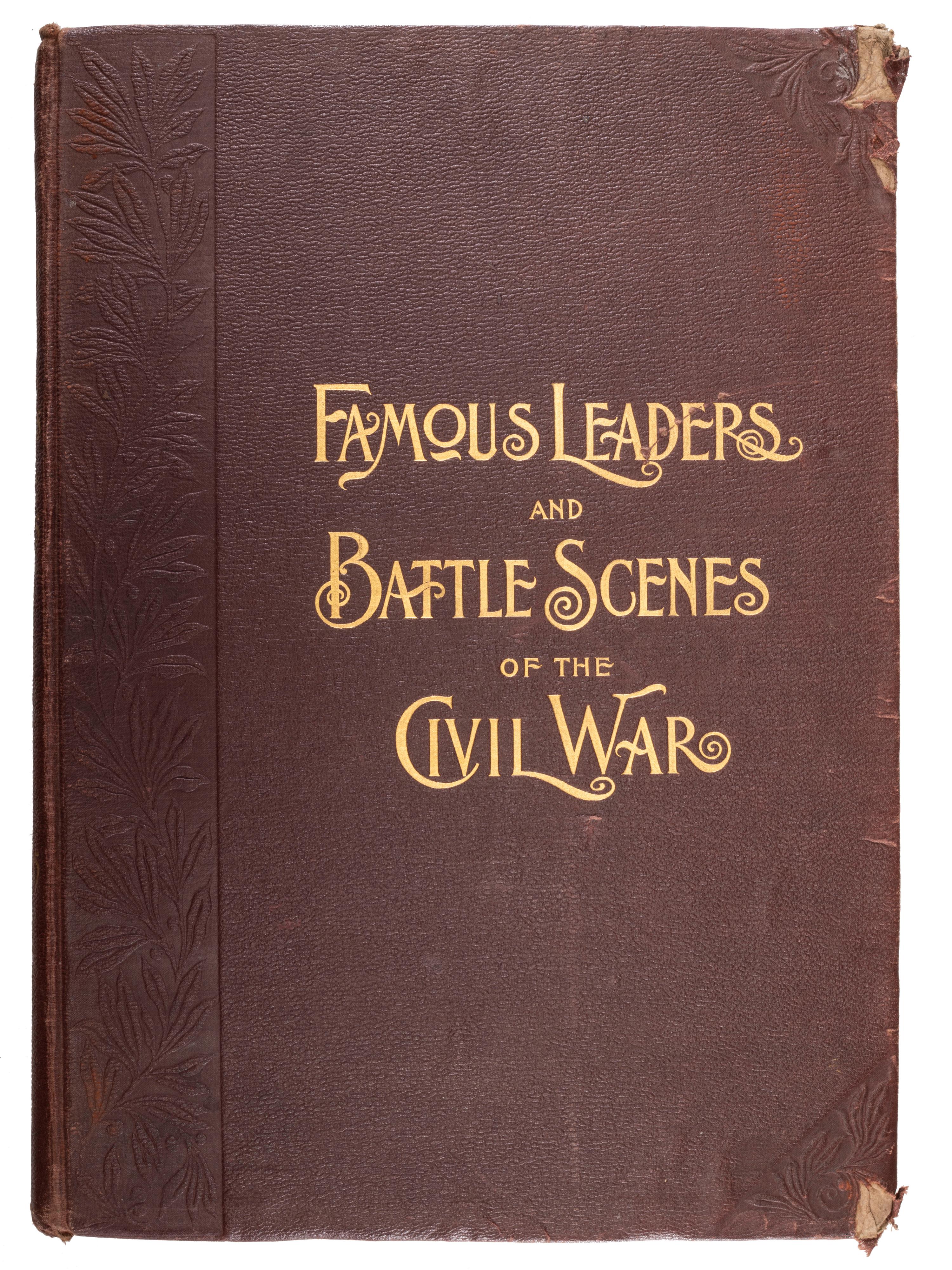[CIVIL WAR - FRANK LESLIE]. SQUIER, E.G., editor. Frank Leslie's Pictorial History of the War . New York: Frank Leslie, 1862.