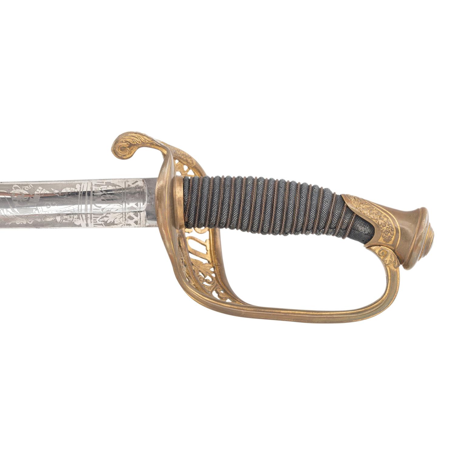 US Model 1850 Staff & Field Officers Sword by Horstmann