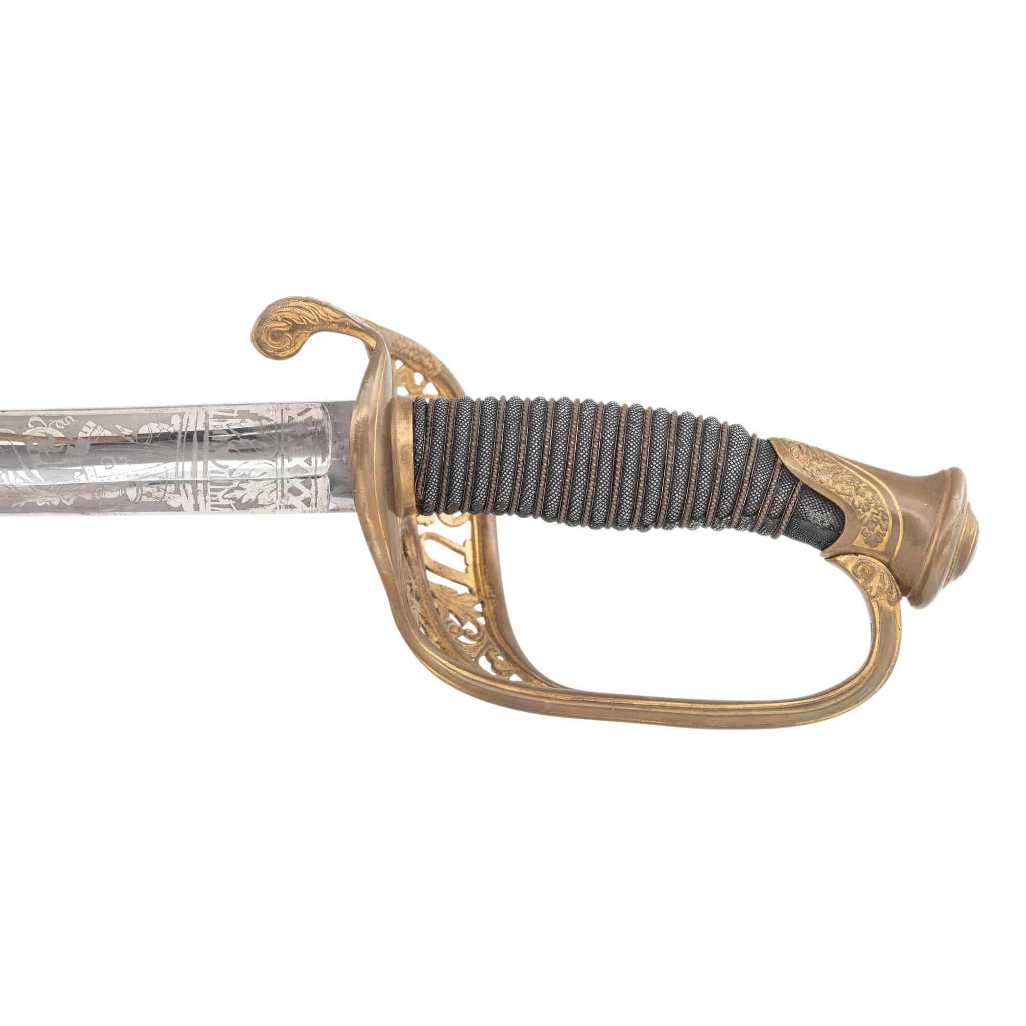 US Model 1850 Staff & Field Officers Sword by Horstmann