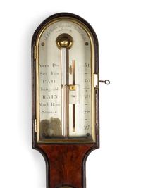 An Regency Mahogany Stick Barometer