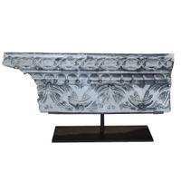 A Sullivan Designed Terra Cotta Facade Fragment from the Gage Building 16.5" W x 6.5" D x 9" H — United States, 1898