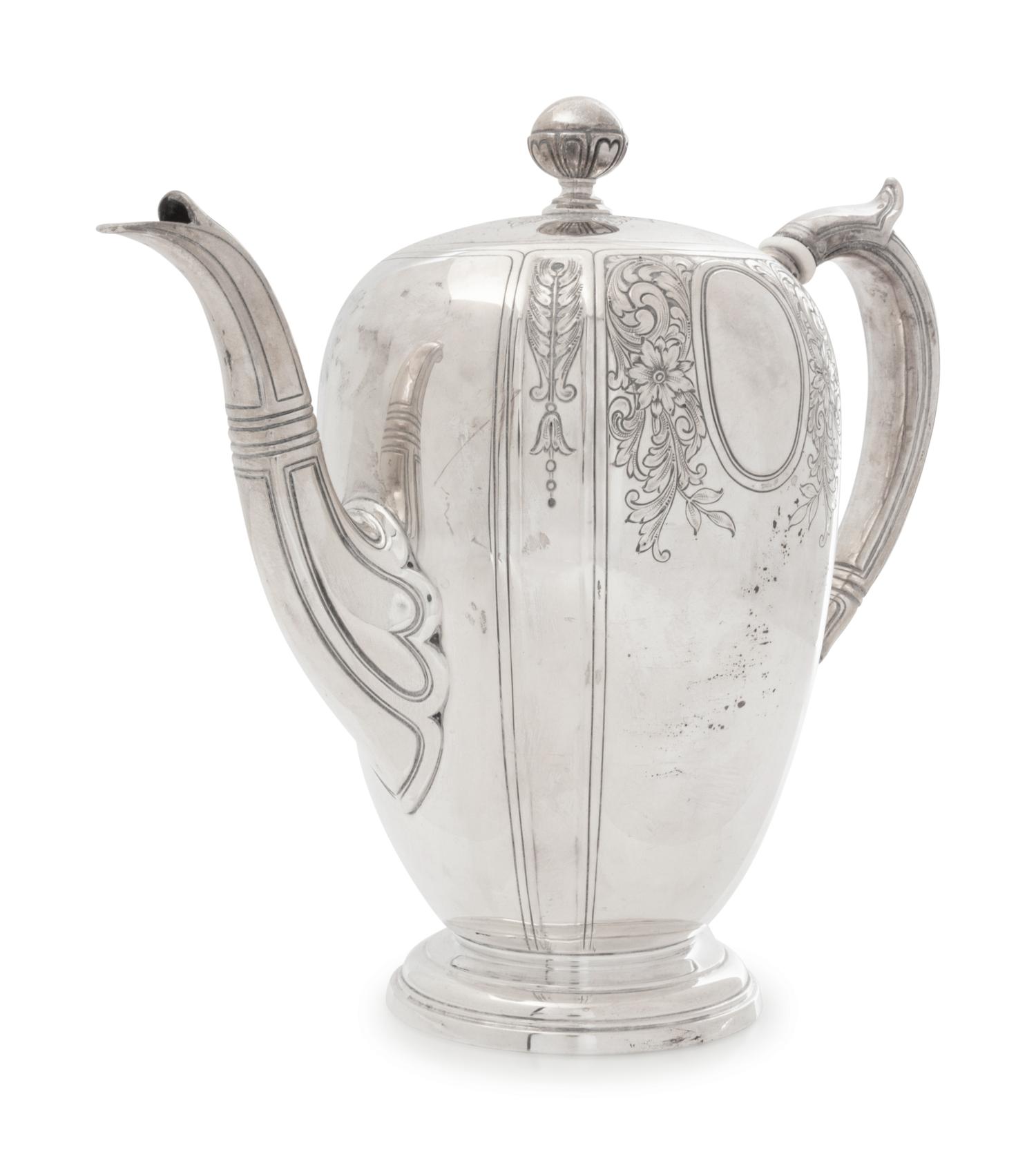 An American Silver Tea Service