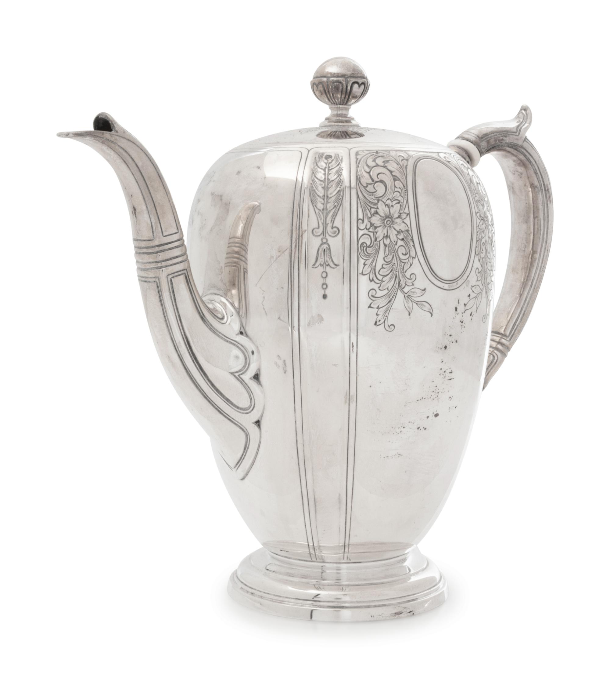 An American Silver Tea Service