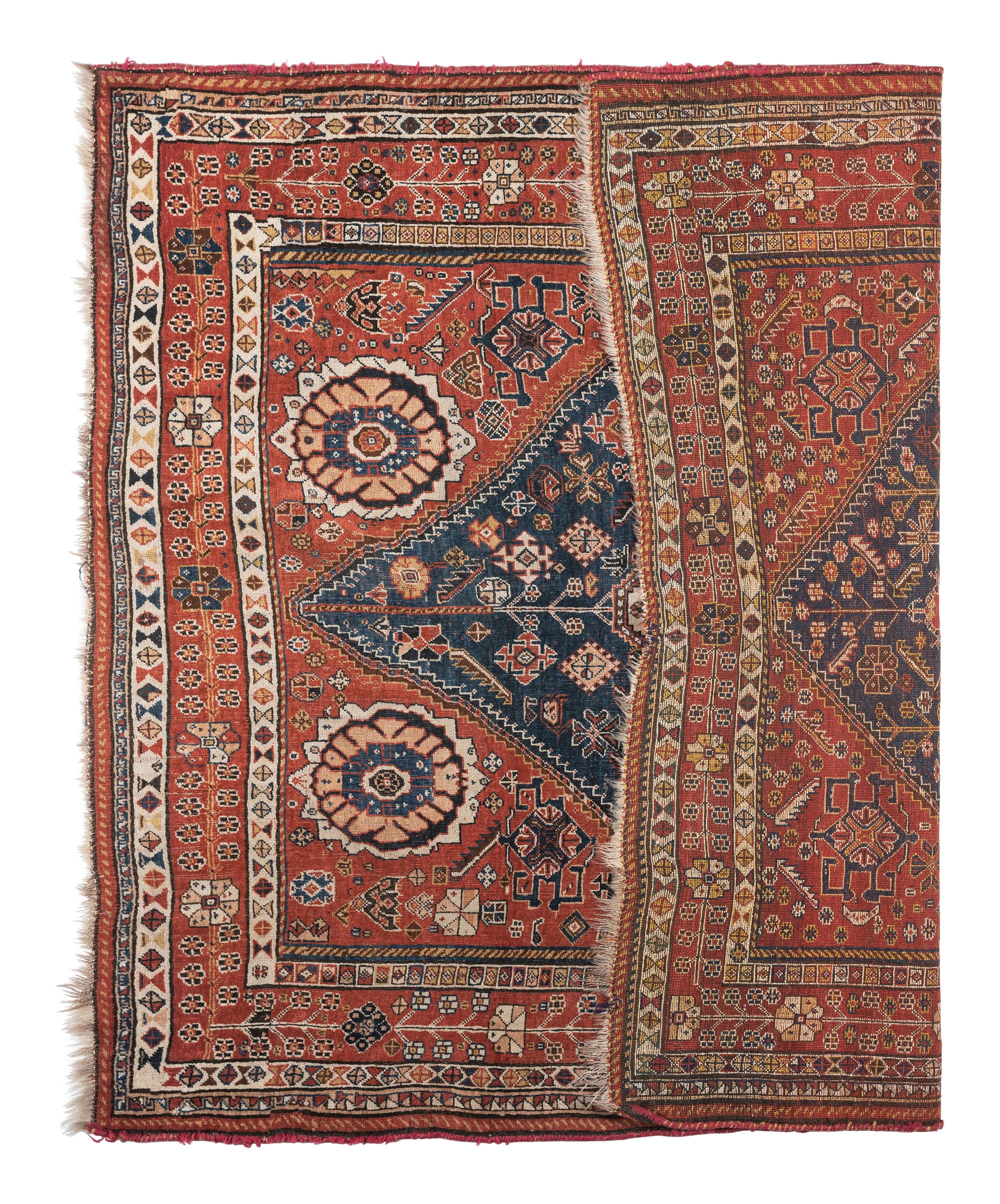 A Hamadan Wool Rug