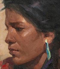 Portrait, Indian Woman