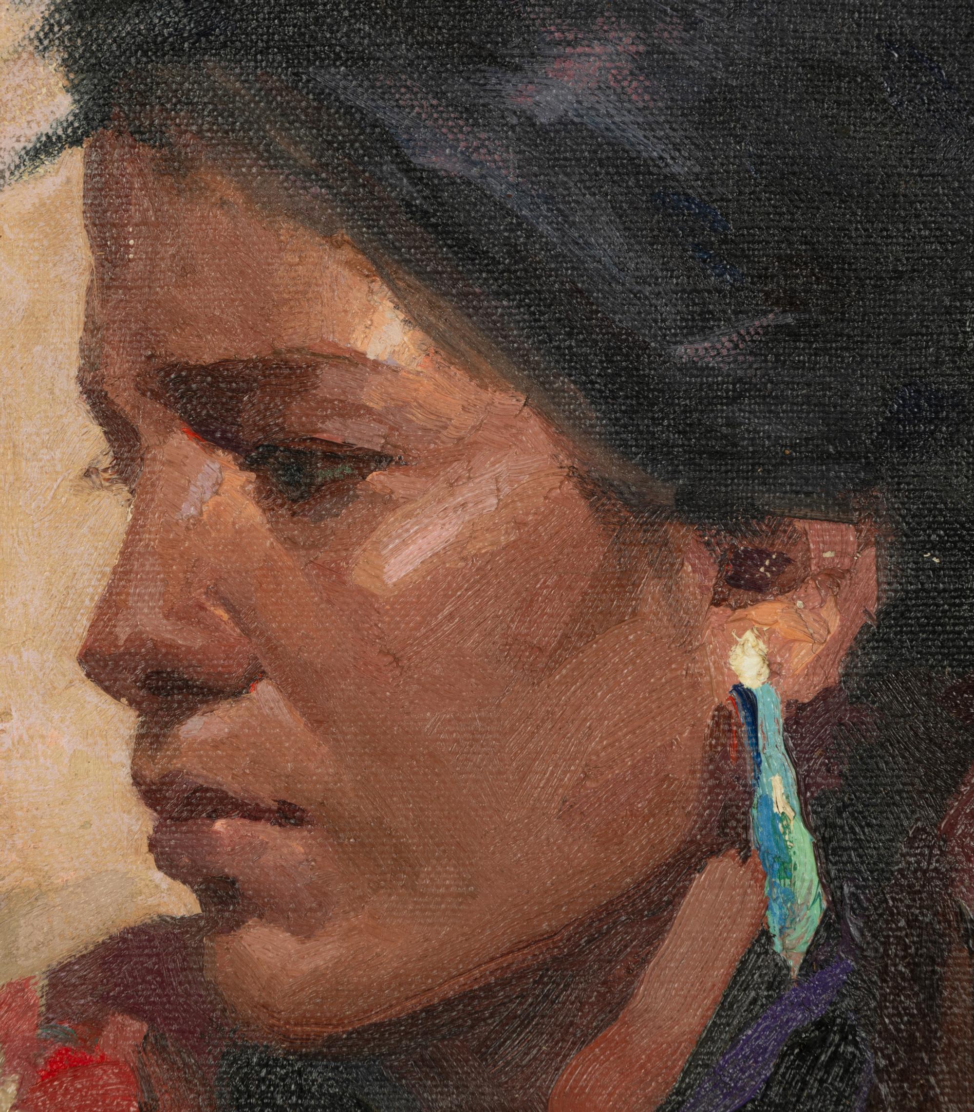 Portrait, Indian Woman