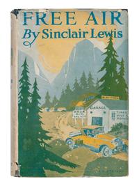 LEWIS, Sinclair (1885-1951). Free Air . New York: Harcourt, Brace and Howe, 1919.