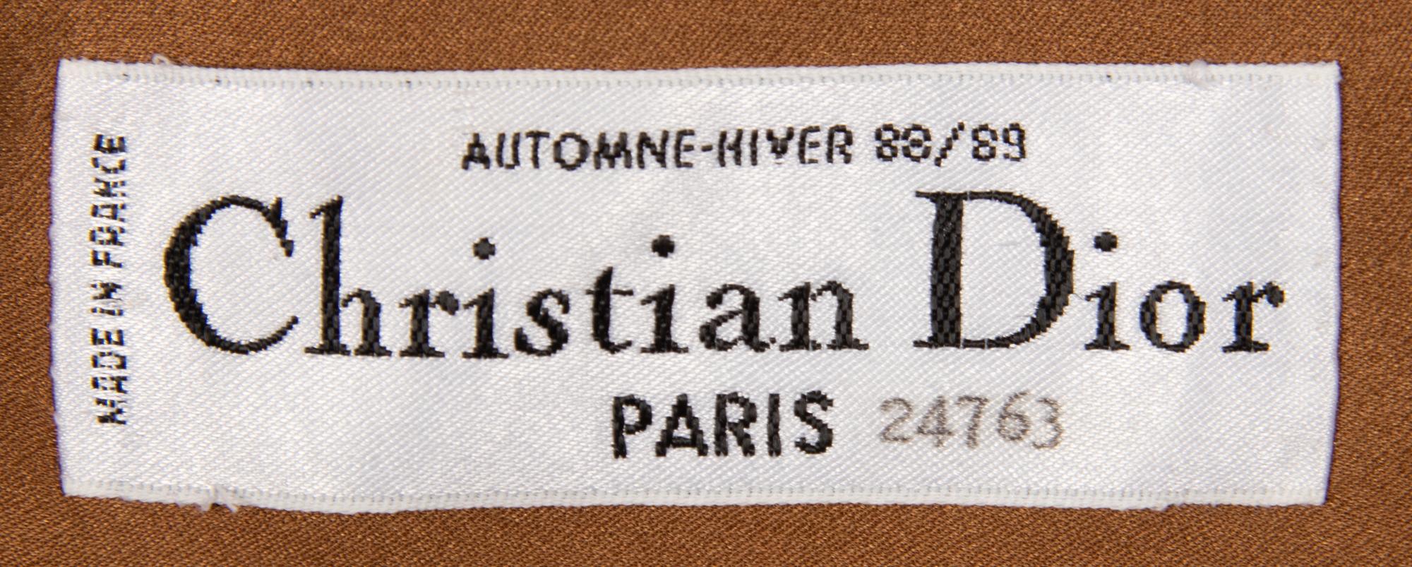 Christian Dior Haute Couture Sable and Cashmere Coat and Skirt, Autumn/Winter 1988-89