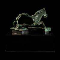 A Roman Bronze with a Slain Amazon on Horseback