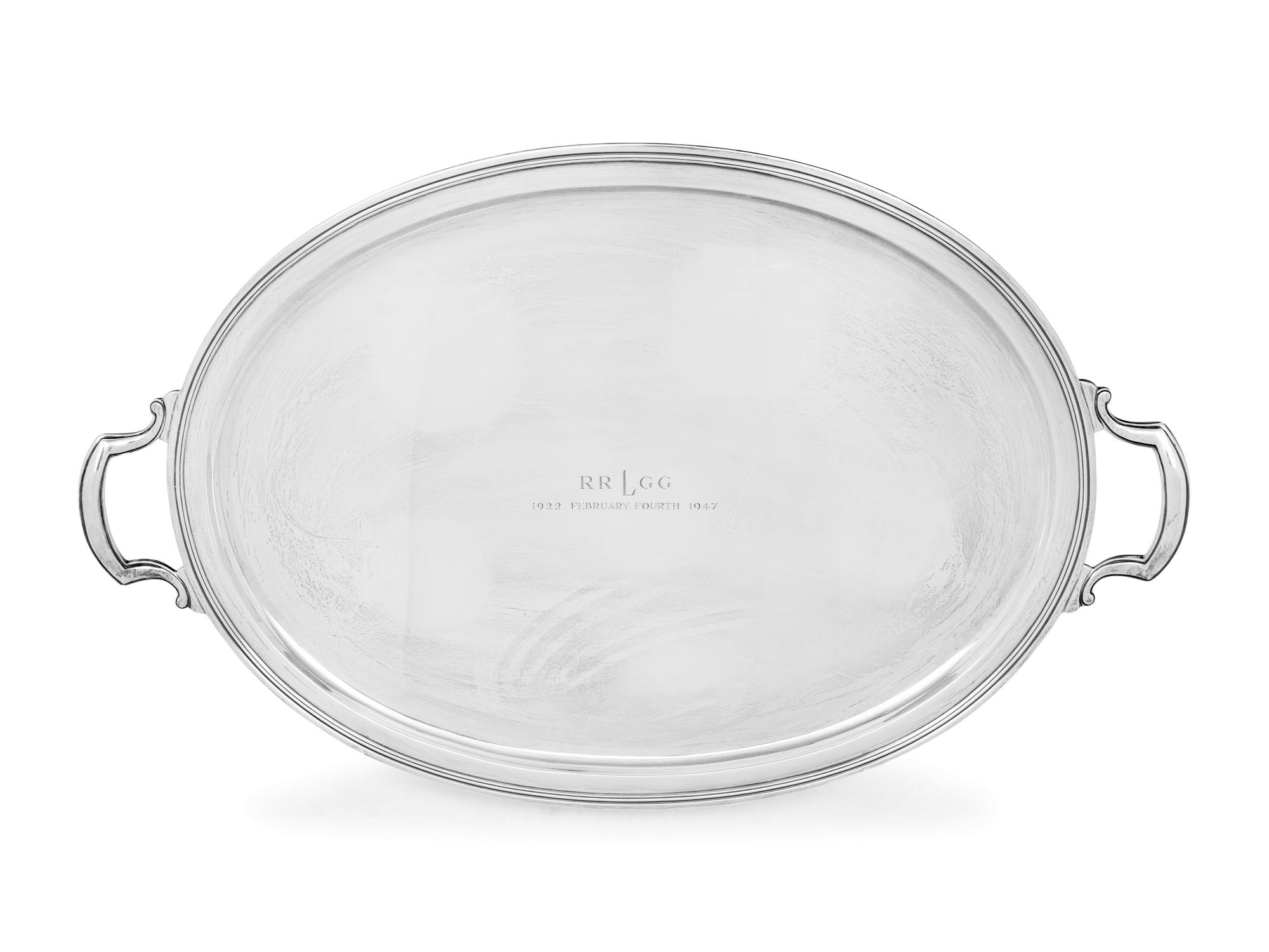 A Tiffany and Co. Silver Tray