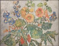 Mary Elizabeth Price (American, 1877-1965) — Pattern of Flower and Leaf