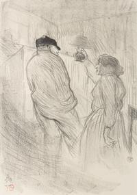 Au Théatre-Libre: Antoine dans 'L'inquiétude' ( L'Escarmouche edition), 1893