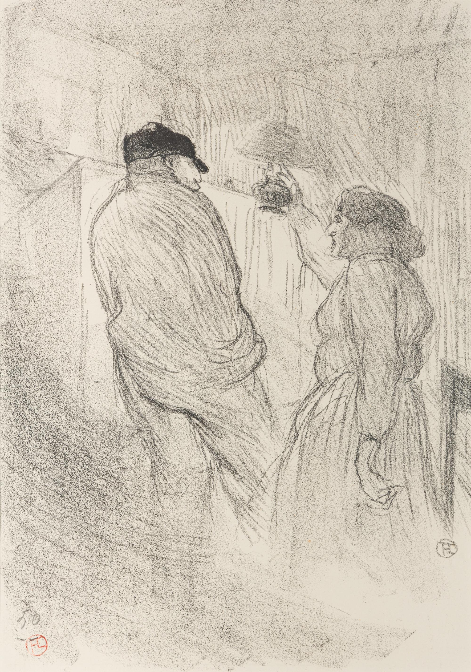 Au Théatre-Libre: Antoine dans 'L'inquiétude' ( L'Escarmouche edition), 1893