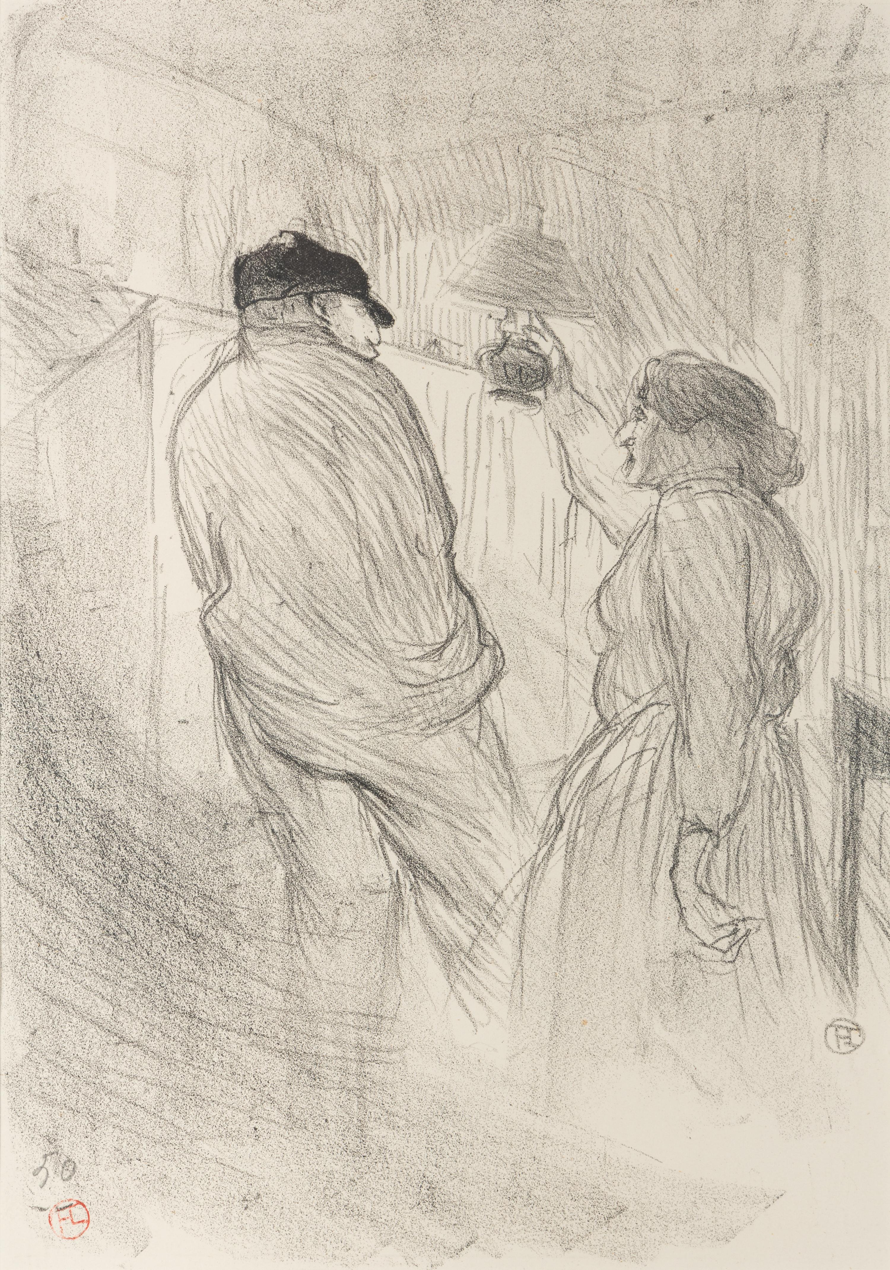 Au Théatre-Libre: Antoine dans 'L'inquiétude' ( L'Escarmouche edition), 1893