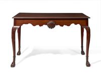 A fine Irish George II mahogany side table, circa 1750