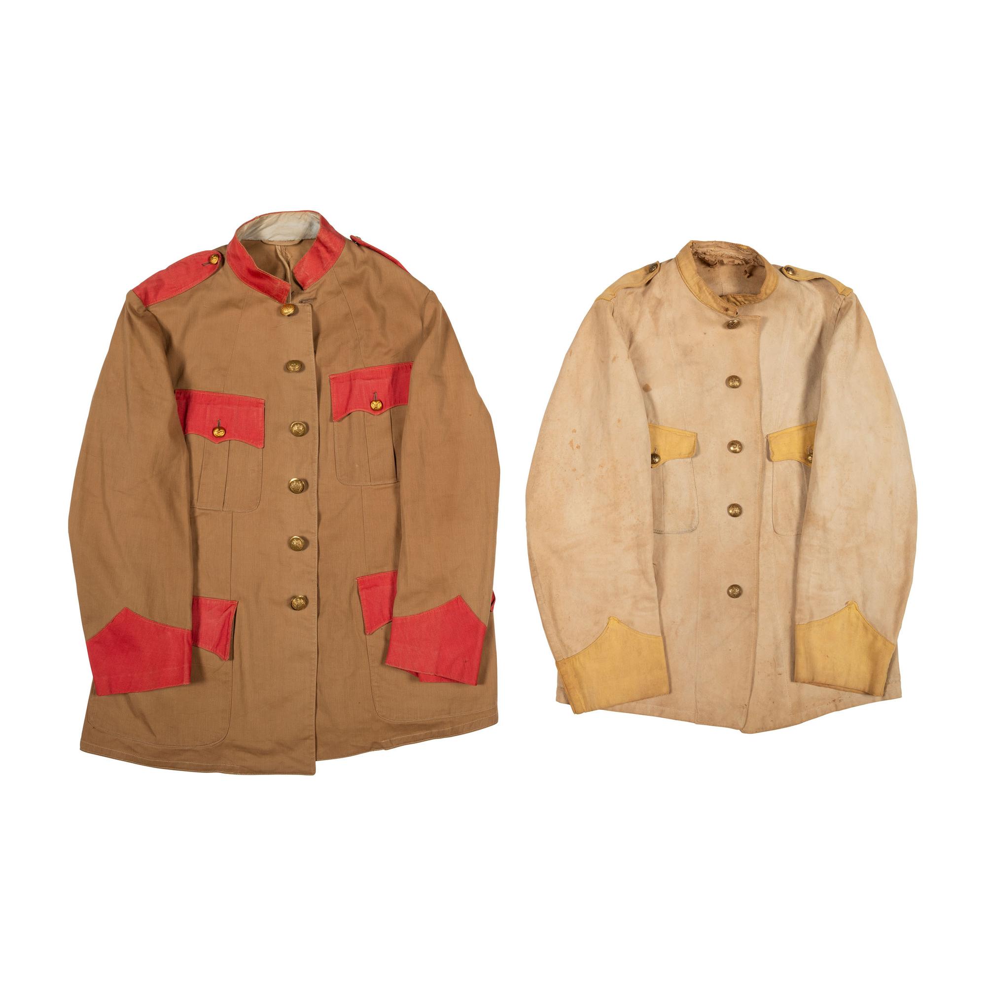 Model 1898 Spanish American War Cavalryman and Artillery Tunics