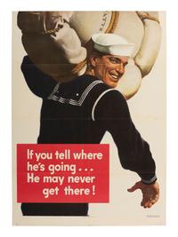 [WW2]. 5 World War II propaganda posters, comprising: