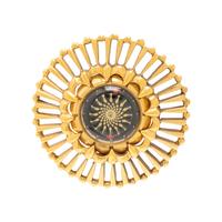 Ernest Borel, Gold Filled 'Cocktail Kaleidoscope ' Watch Brooch