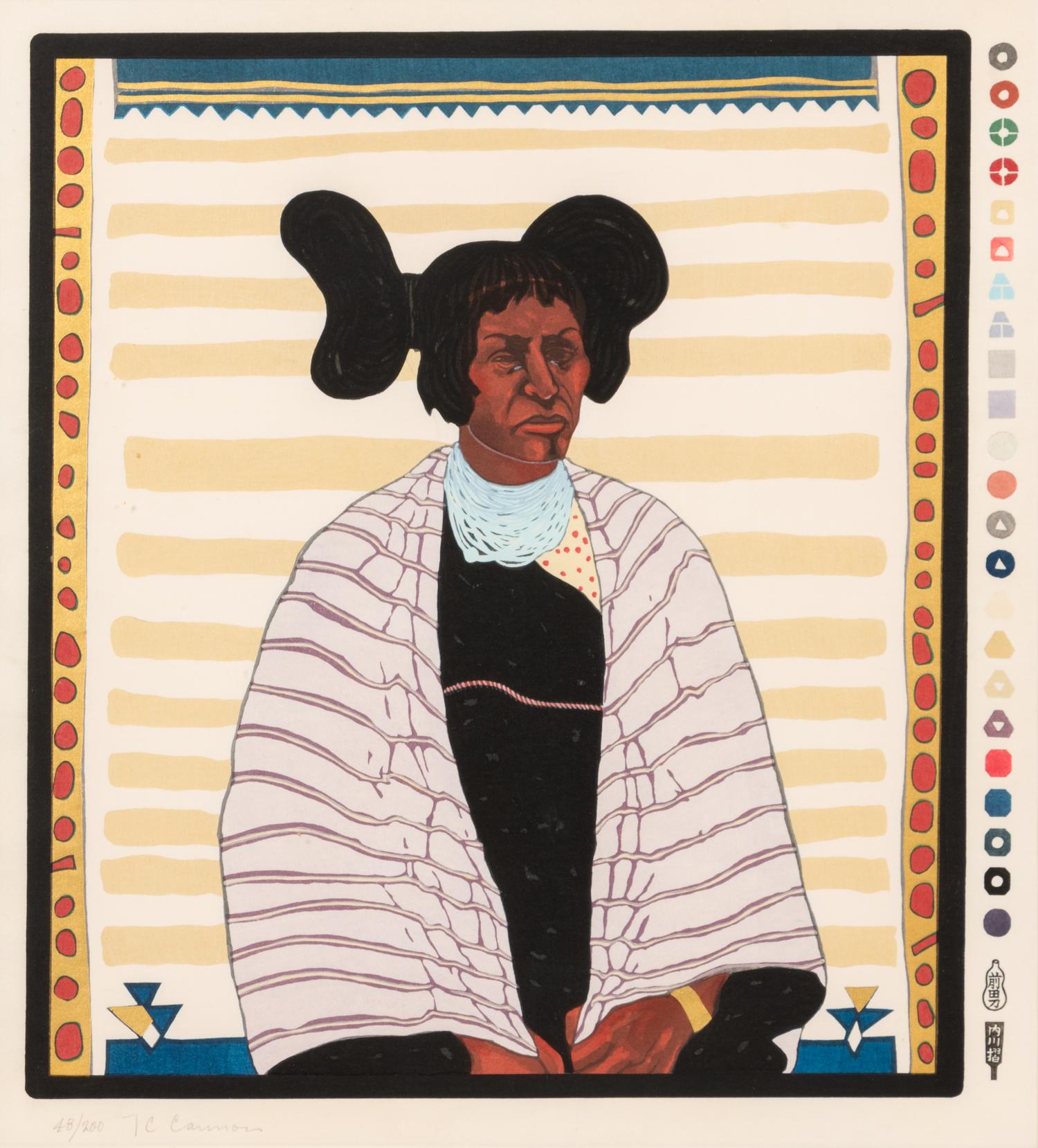 Hopi with Manta , edition 48/200