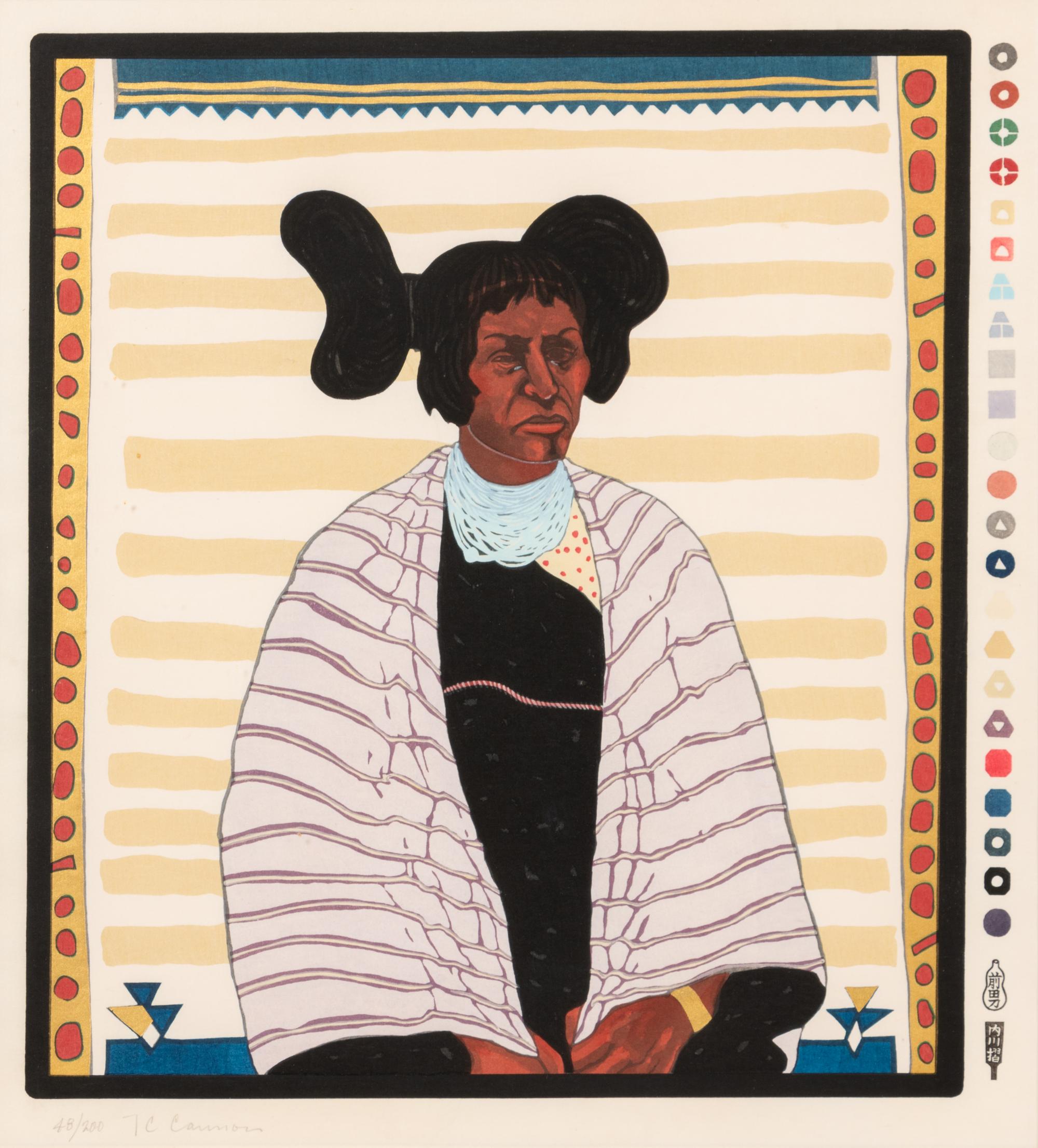 Hopi with Manta , edition 48/200