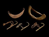 Five African Metalwork Pieces and Tools