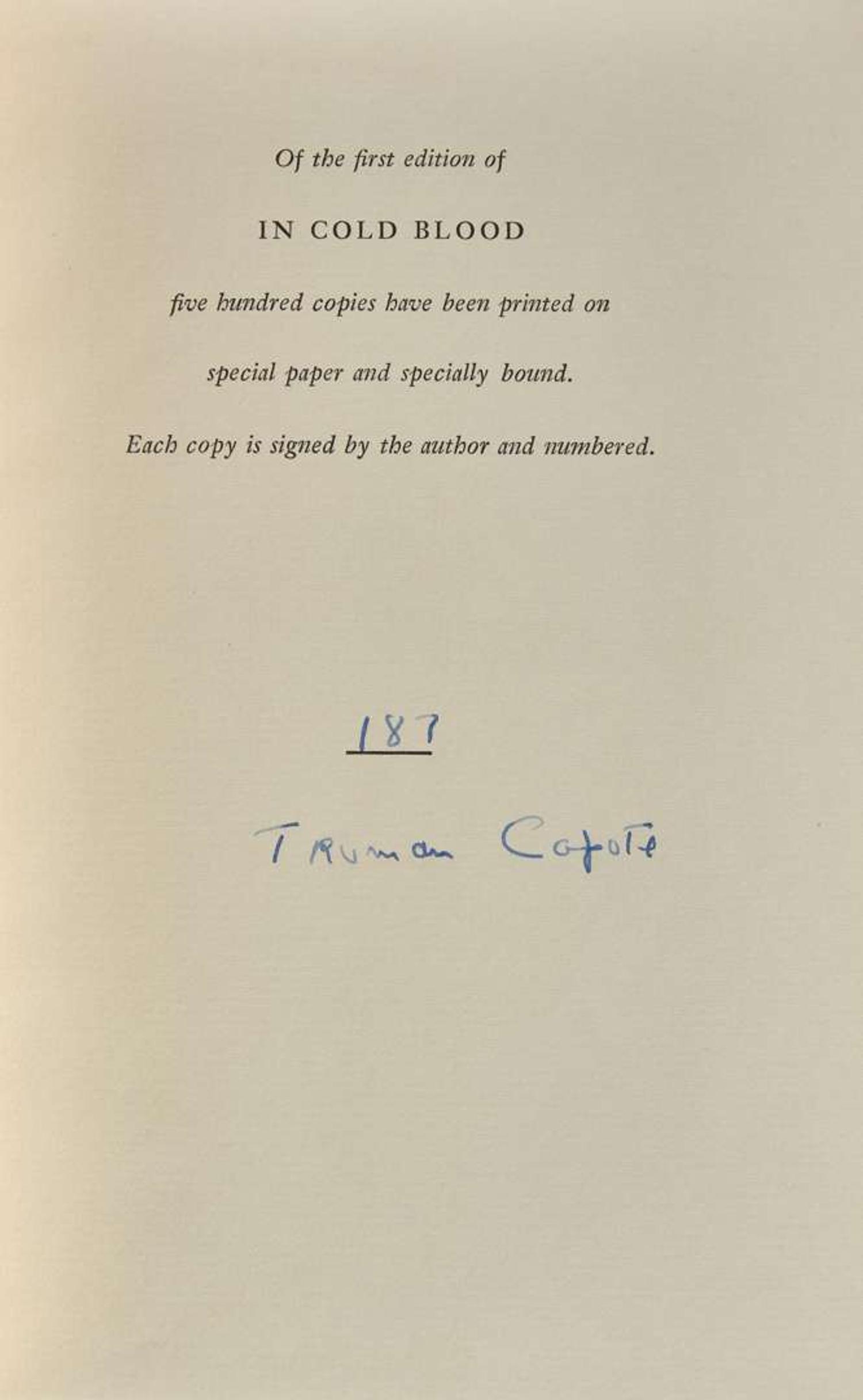 [Literature] Capote, Truman: In Cold Blood...