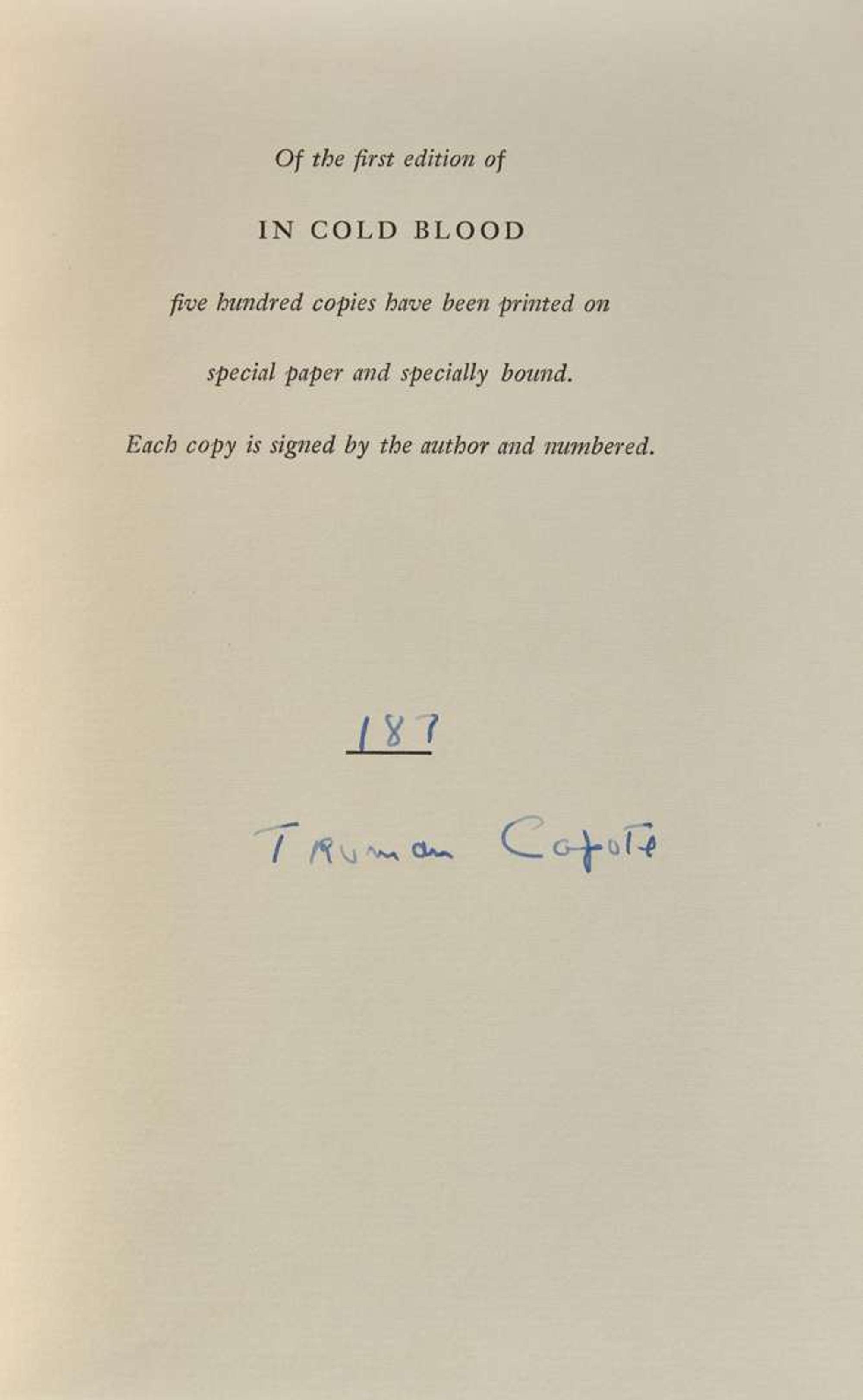 [Literature] Capote, Truman: In Cold Blood...