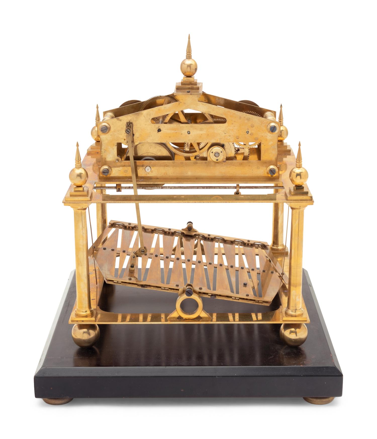 A Brass Congreve Clock