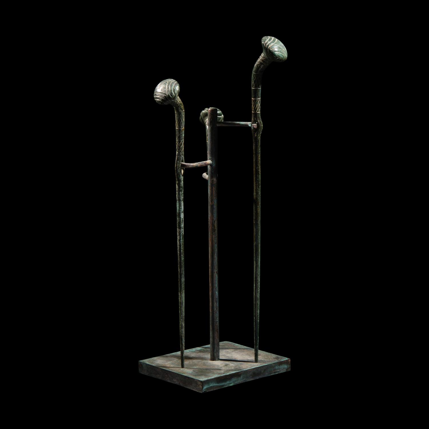 Three Anatolian Bronze Dress Pins