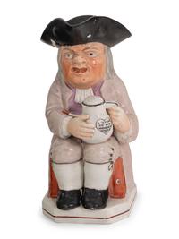 A Collection of Seven Ceramic Toby Mugs