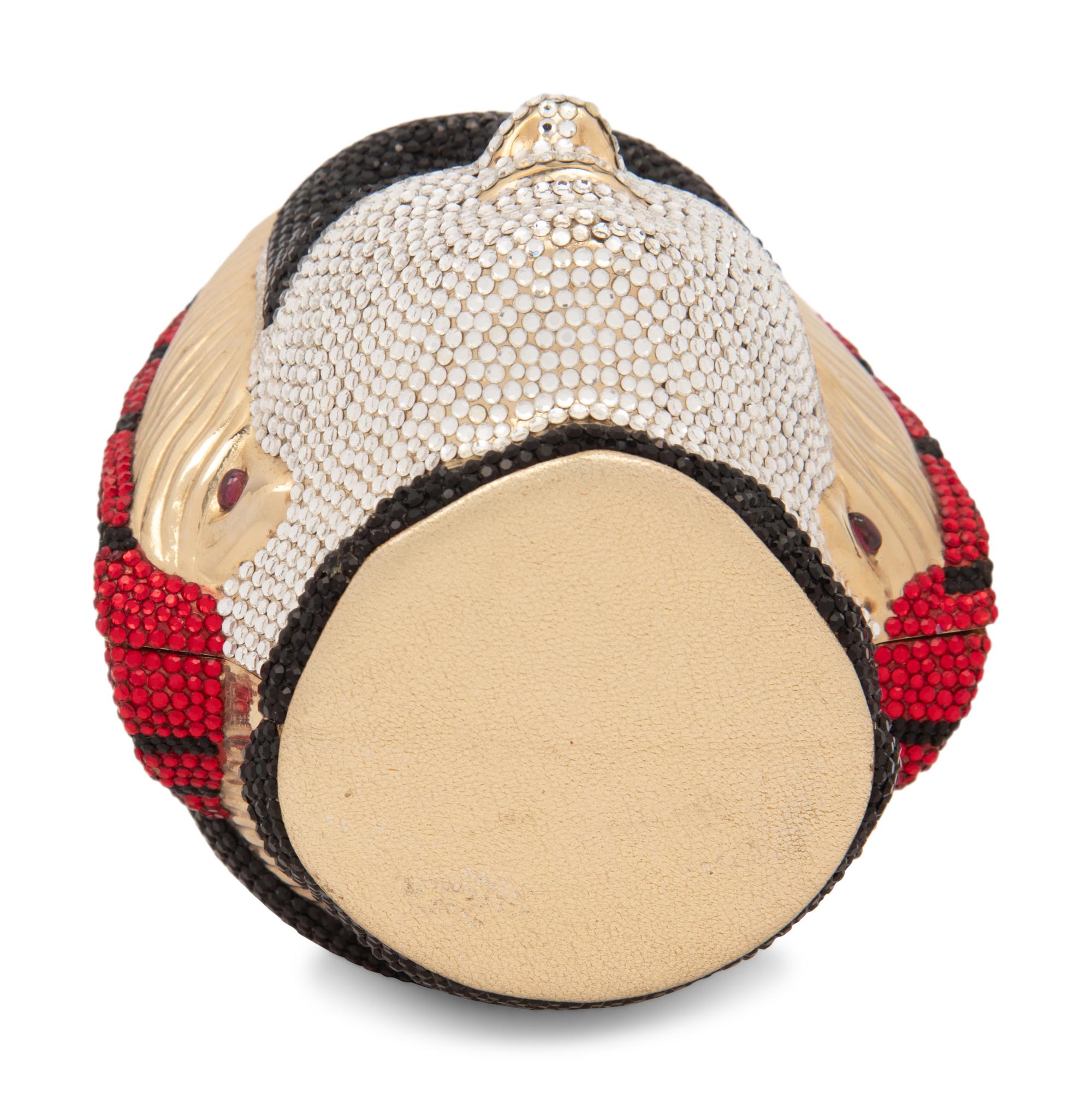 Judith Leiber Venetian Mask Minaudière