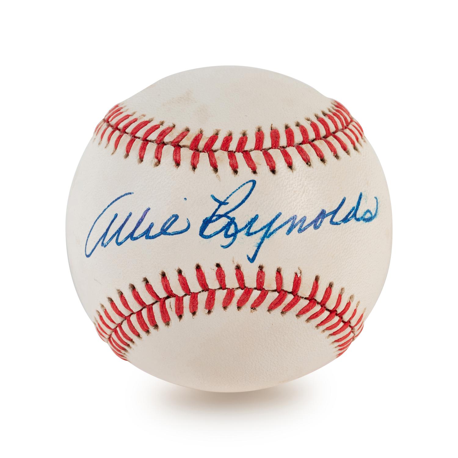 A Group of Four Bob Feller and Allie Reynolds Signed Autograph Baseballs (BAS Beckett Authentication Services Certified),