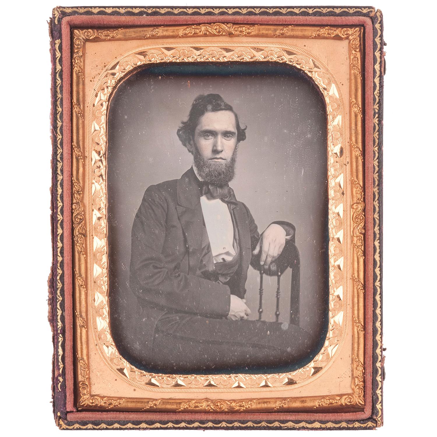 Outstanding Early Image Collection Descended from Kentucky’s Prominent Johnson and Tyler Families, Including a Signed Dubourjal Miniature of Robert Tyler