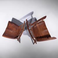 Set of 8 New chairs, 1977