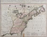 A Map of the Anglo-French Possessions of the Continent of North America, 1775 Image: 18 x 22 3/4 inches.