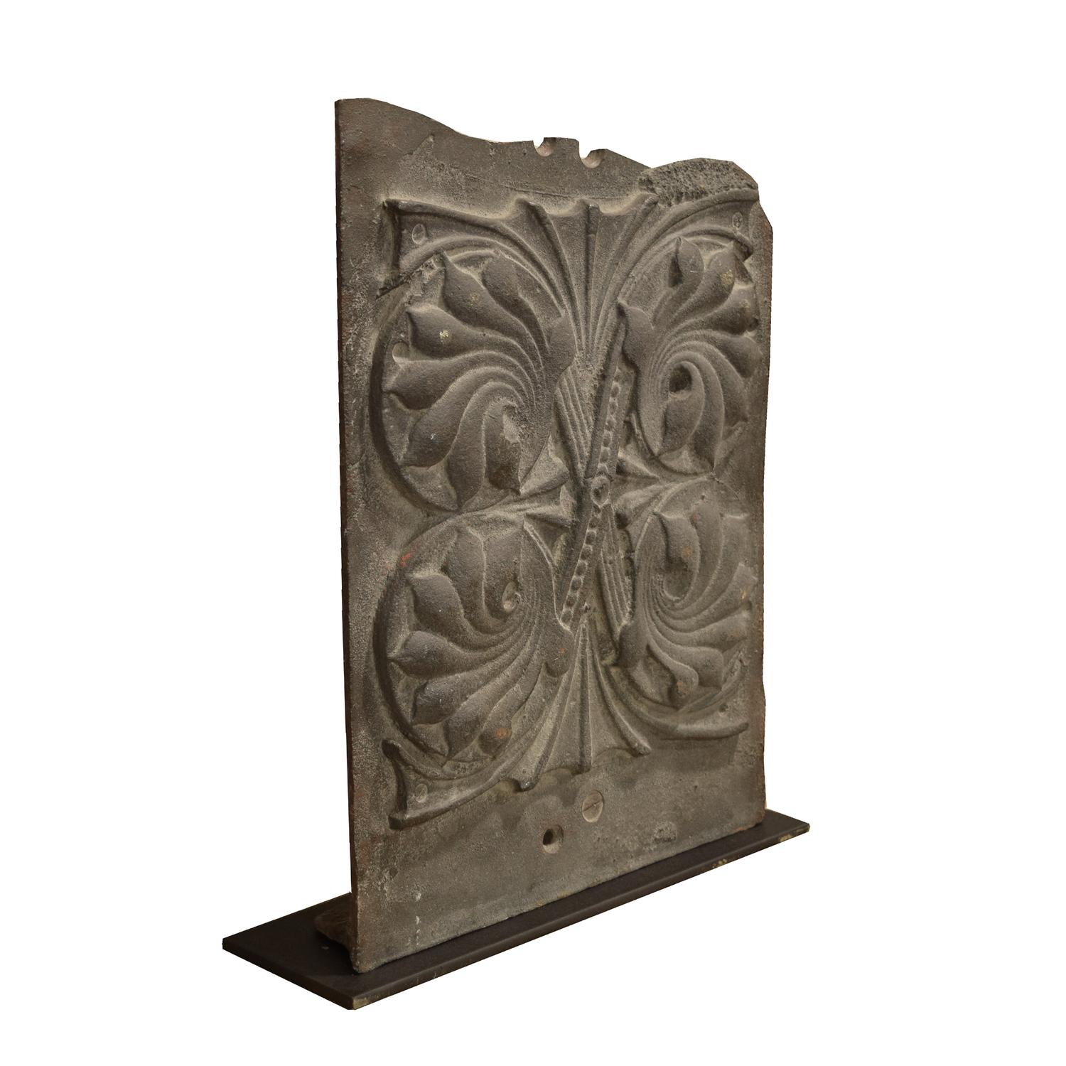 A Cast Iron Ornament from the Rookery Building, Chicago, IL 13.5" W x 4" D x 15" H — United States, Circa 1888