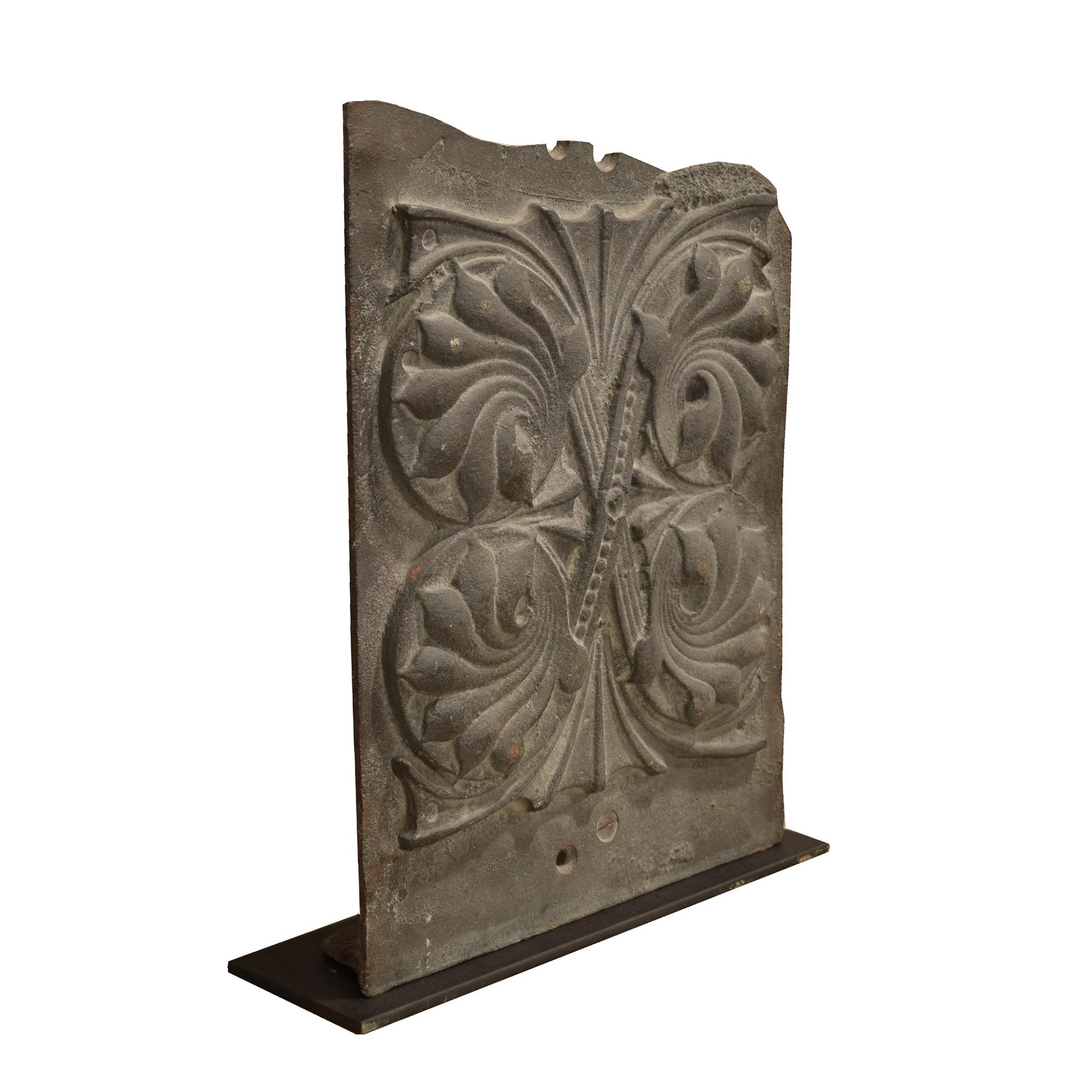A Cast Iron Ornament from the Rookery Building, Chicago, IL 13.5" W x 4" D x 15" H — United States, Circa 1888