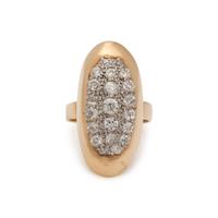 YELLOW GOLD AND DIAMOND RING