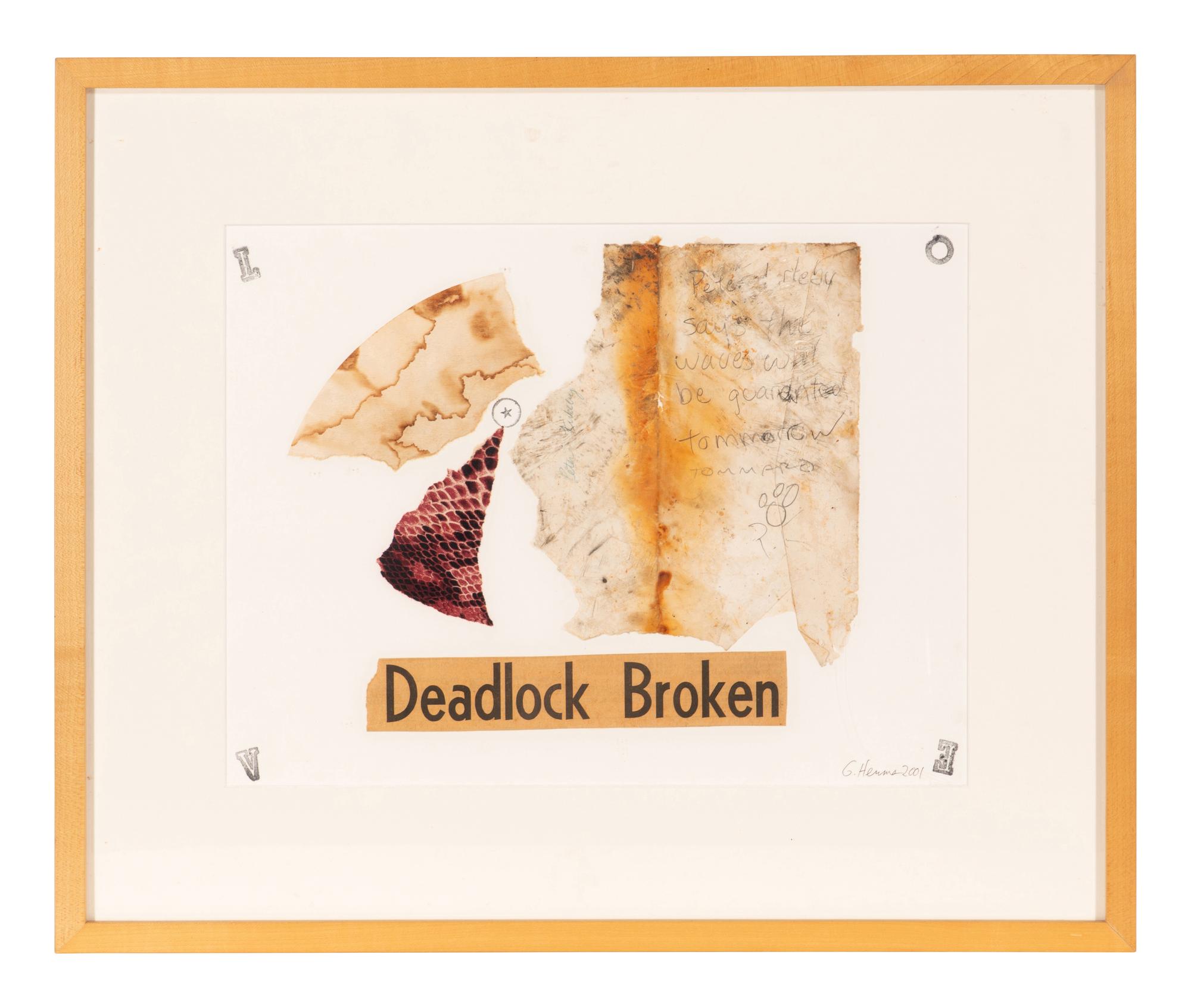 Deadlock Broken , 2001