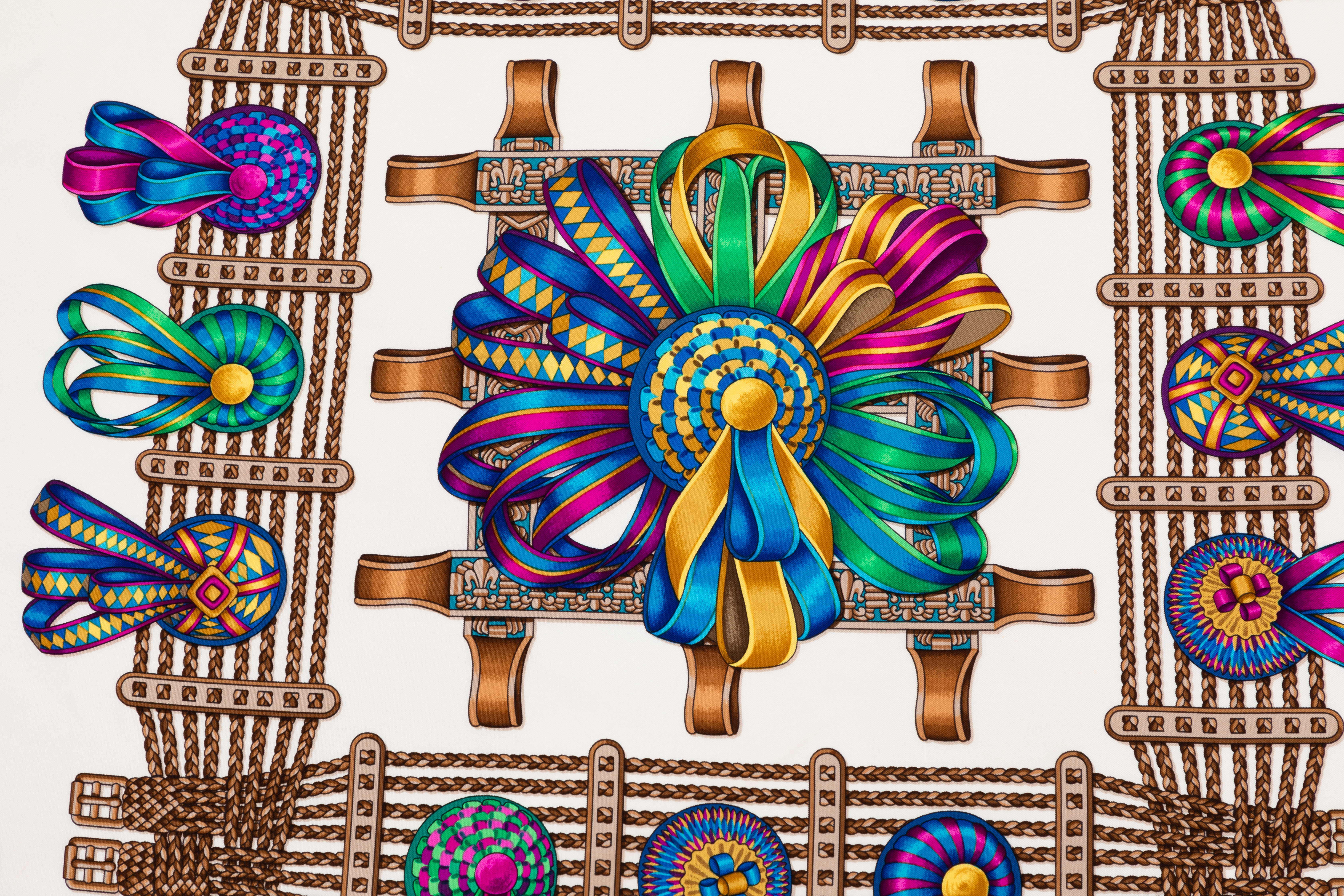 Hermès 90cm Silk Scarf