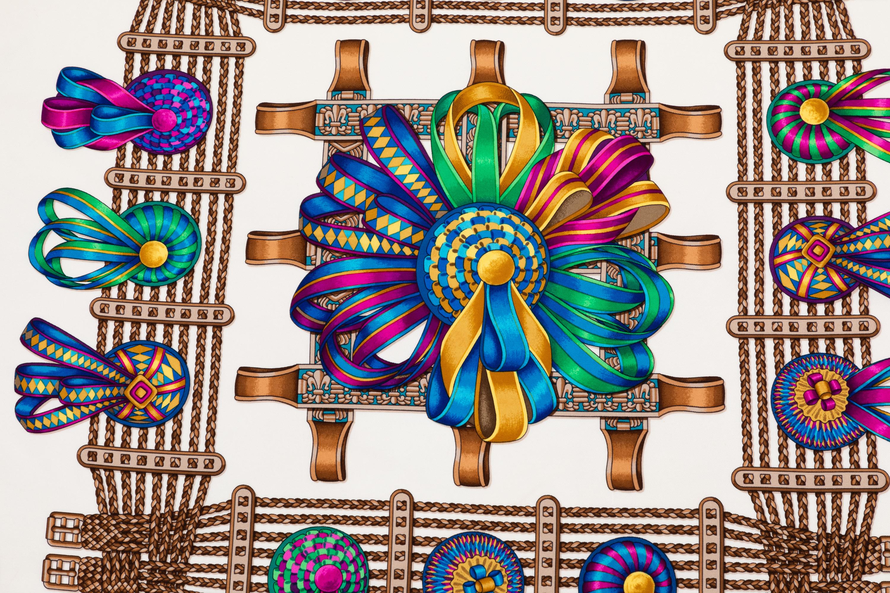 Hermès 90cm Silk Scarf