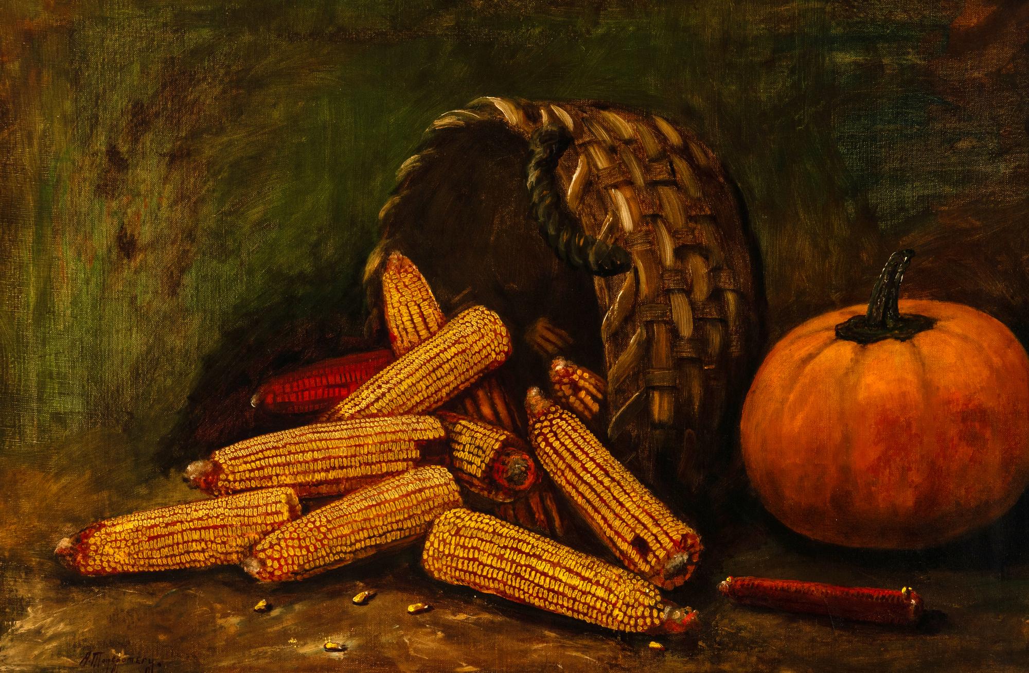 Corn and Pumpkin