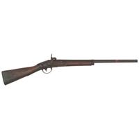 Native Used and Period Shortened US Model 1822 (1816 Type II) Musket by Harpers Ferry