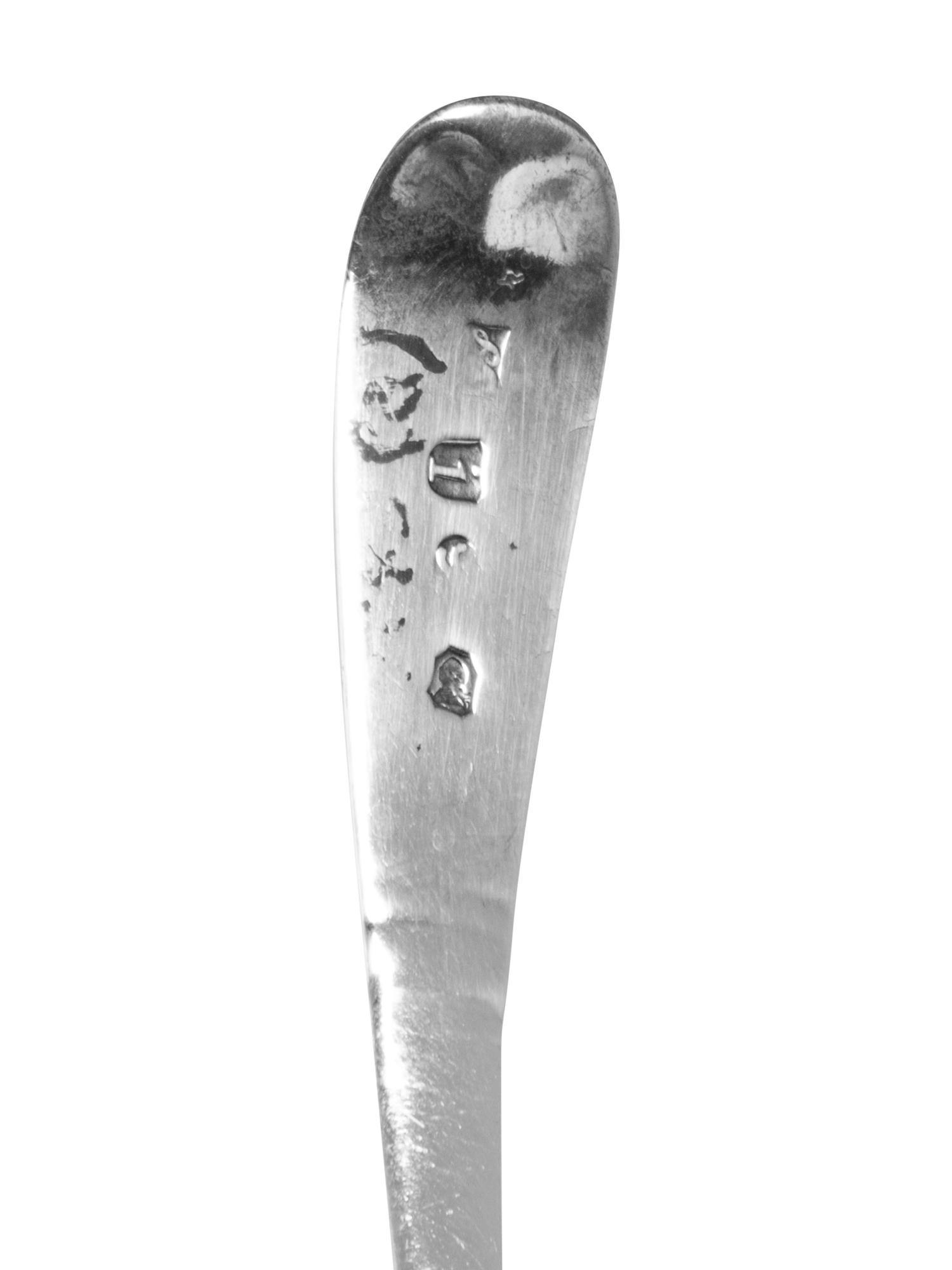 A George III Silver Condiment Ladle