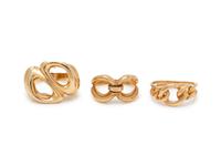 COLLECTION OF YELLOW GOLD RINGS