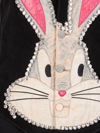 GUCCI, EMBELLISHED 'BUGS BUNNY' SUEDE VEST, 2018