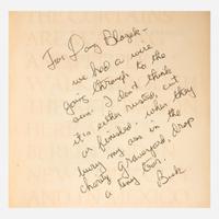 [Counter-Culture] [Blazek, Douglas] Bukowski, Charles The Curtains are Waving and People Walk Through the Afternoon Here and in Berlin and in New York City and in Mexico