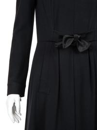 Hermès Wool Knit Dress with Tie Waist, 1980-90s